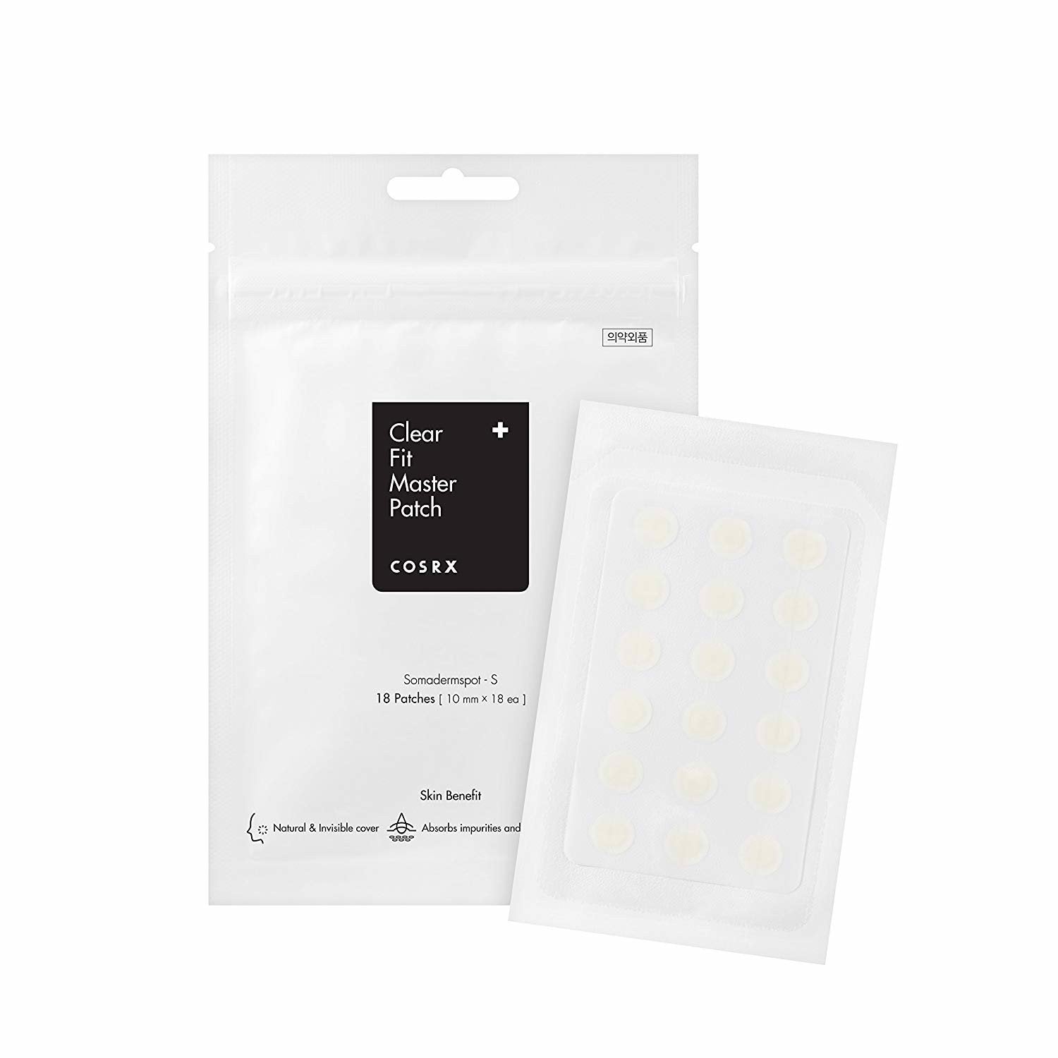 COSRX Clear Fit Master Patch, 18 Patches - Glam Touch UK