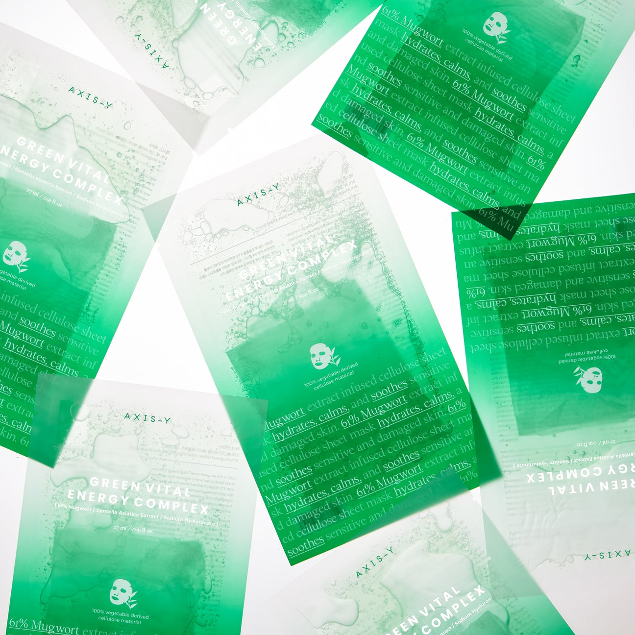 AXIS-Y 61% Mugwort Green Vital Energy Complex Sheet Mask